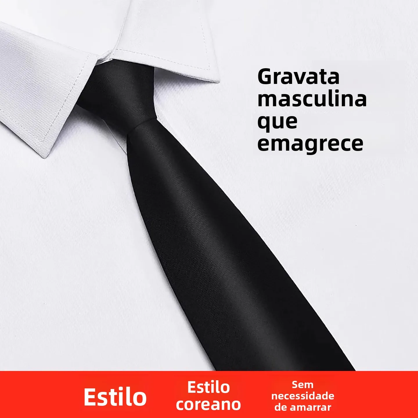 gravata-preta-masculina-sem-laco-estilo-ziper-versao-coreana-slim-casual-de-negocios-camisa-feita-a-mao-tecido-poliester-cor