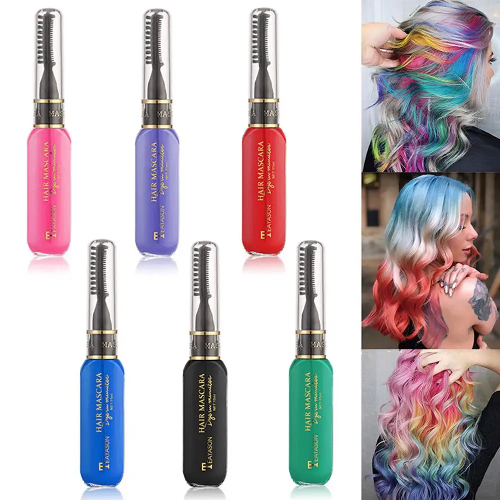 Washable Color Temporary Hair Dye Female Hair Coloring Products Disposable Hair Dye Easy To Color Sexy Makeup For Women K0Y3