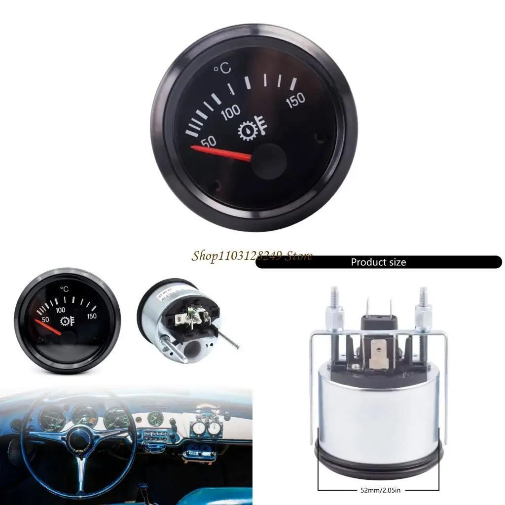 

N5KD Digital Water Temperature Gauges LED Display Universal Engine Temperature Meter for Automotive Engines Universal
