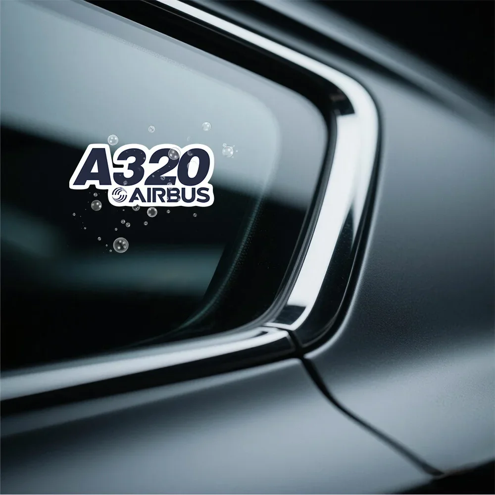 Airbus A320 Plane Car Sticker, Aviation - Themed Decal for Cars, Unique Decor to Show Your Love for Aviation on Your Vehicle
