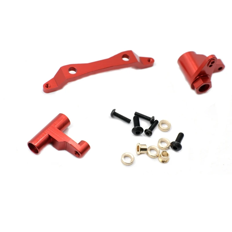 Metal Steering Components Steering Assembly For 1/6 Redcat Racing Shredder RC Truck Upgrades Parts