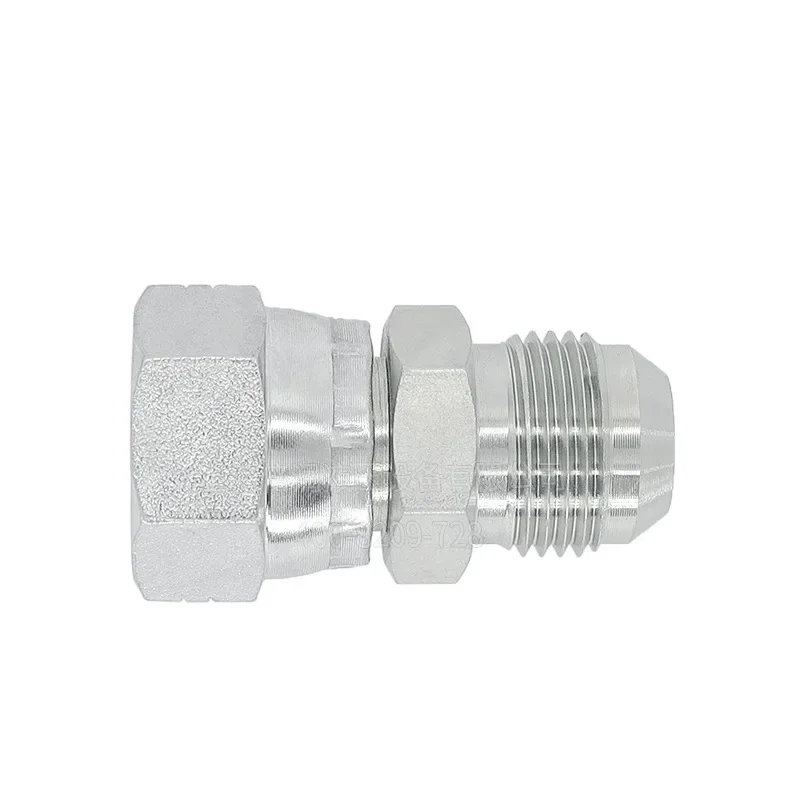 Złączka hydrauliczna kątowa 45 stopni, kolanko, gwint NPT 7/16 9/16 3/4 7/8, adapter z gwintem wewnętrznym i zewnętrznym. — zdjęcie 7