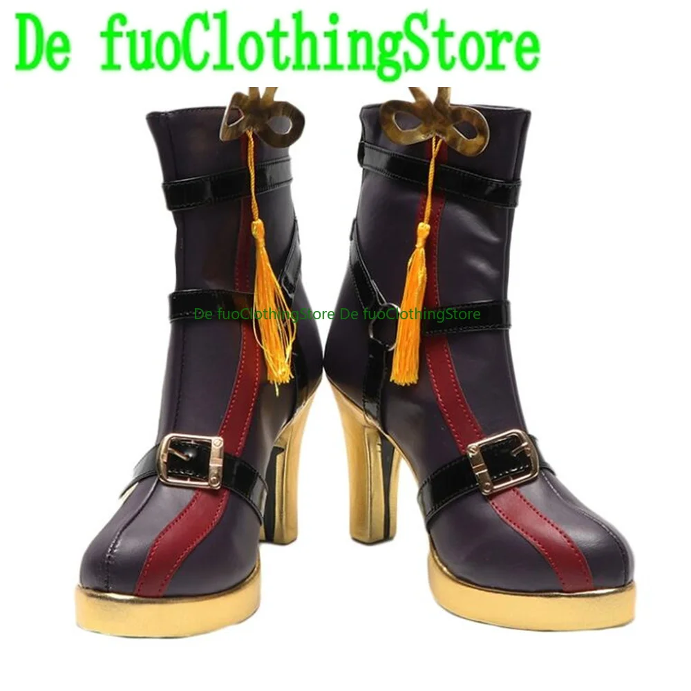 

DefuoClothing Kuya Nu Carnival Cosplay Shoes Boots Game Anime Game Role-playing Halloween Party Props Shoes Boots