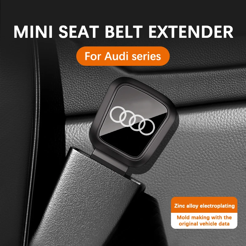 Car Vehicle Seat Belt Buckle Seatbelt Lock Buckle Plug Seat Belt Extender Car Accessories For Audi A3 A4 A5 A6 A7 A8 Q3 Q5 Q7 Q8 view 3