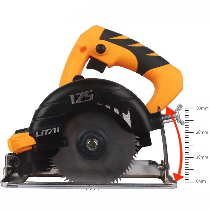 Electric Circular Saw  High Power Board Cutting Multifunctional Cutting Machine Household Marble Machine Wood Stone Tile