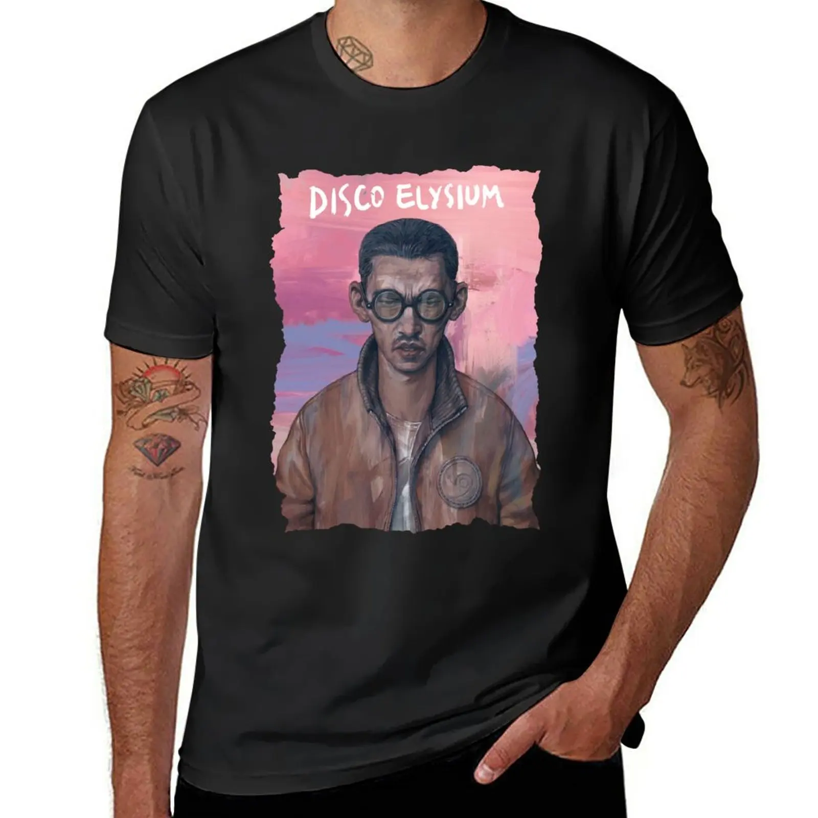

New Mens Womens Disco Gameplay Elysium Funny Fans T-Shirt summer top cute clothes funny t shirts for men