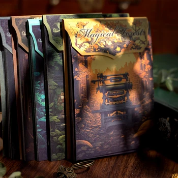 TIANZI 30 yaprak Vintage peyzaj dekor malzeme kağıt yaratıcı el kitabı DIY önemsiz dergisi kolaj defteri kırtasiye malzemeleri