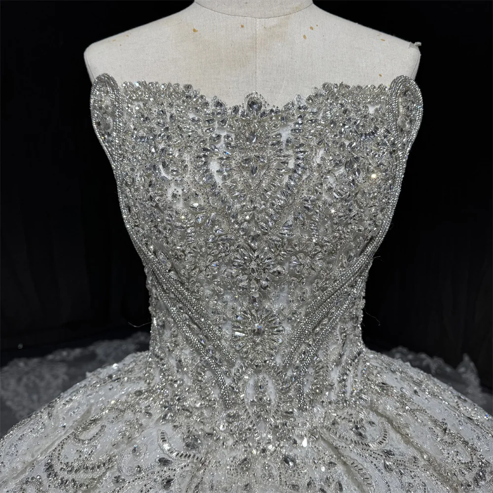 

Элегантное свадебное платье с вырезом «сердечко», без рукавов, с кристаллами и пайетками, на шнуровке сзади, с возможностью индивидуального пошива, женское кружевное свадебное платье с бисером