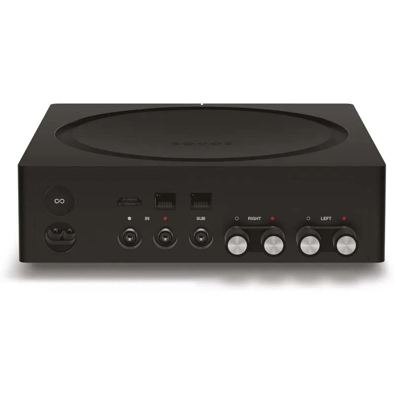Amp - The Versatile Amplifier for Powering all your Entertainment - Black image 4