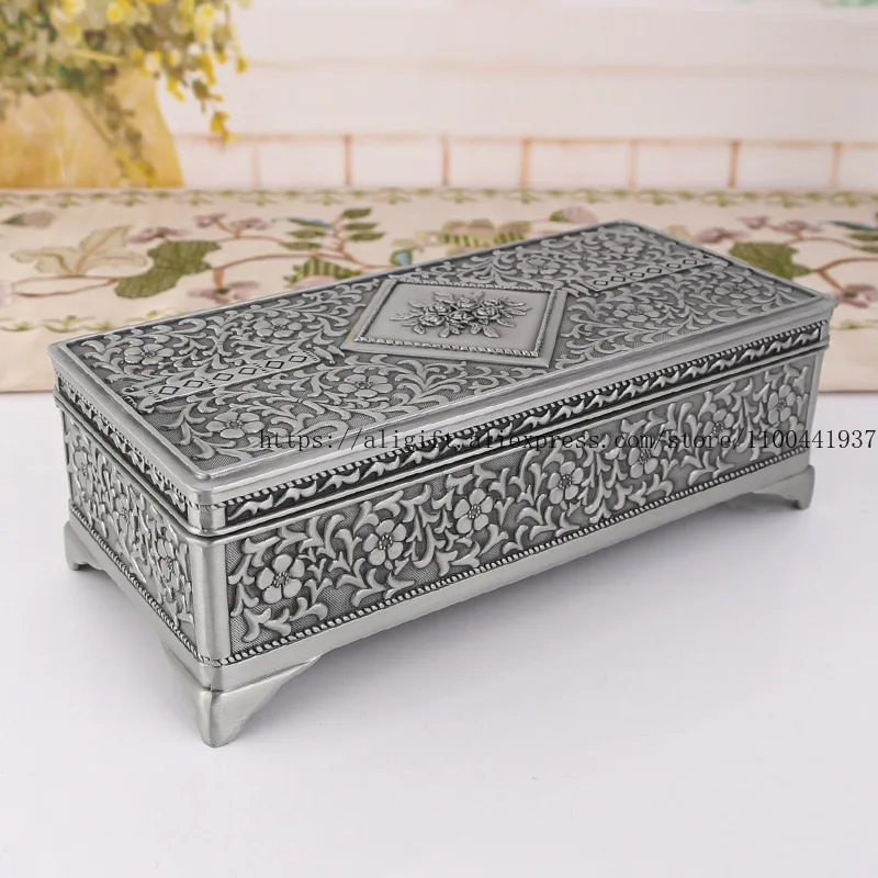 

Creative Retro European-Style Korean Princess Jewelry Box Hand Accessory Storage Jewelry Ring Box