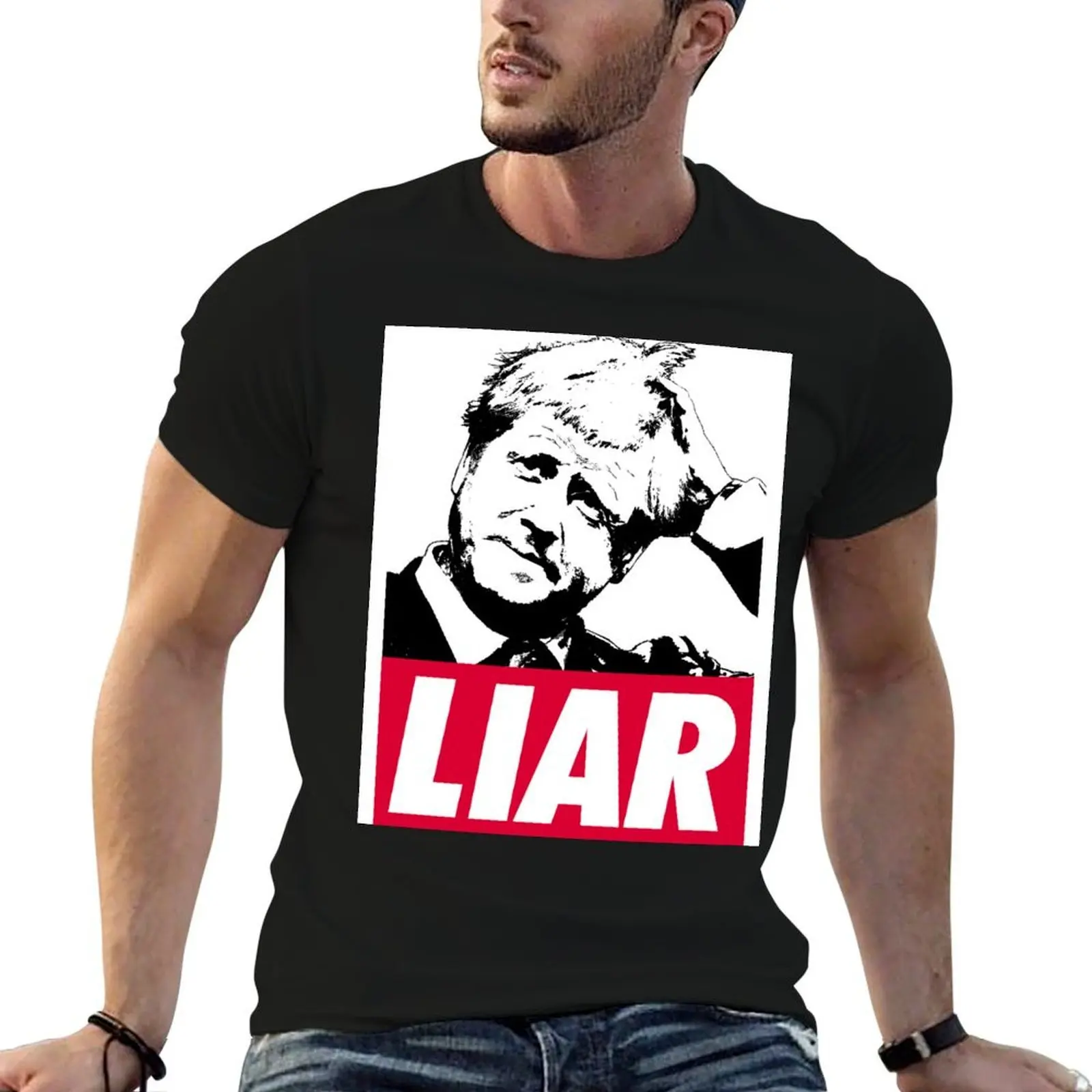 

Boris Johnson - Liar T-Shirt t shirt personalised t shirts for man graphic vintage t shirts designer T-Shirt