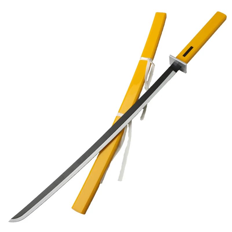 Épées Katana terrestres de la brillante, 101cm/39.76 pouces, avec gaine, en bambou, périphériques d'anime, modèle d'armes, accessoires de Cosplay, fournitures de fête