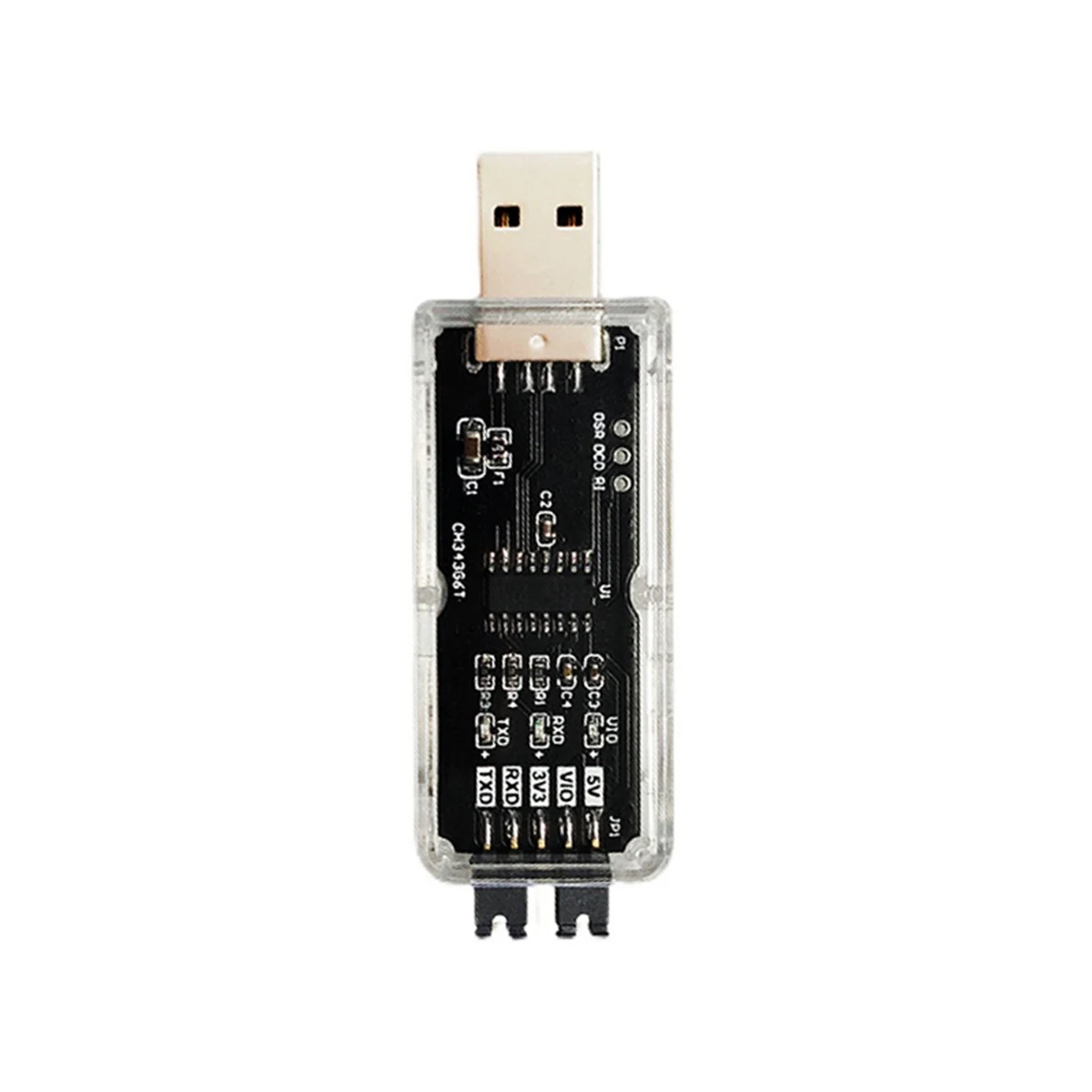 Ch343g6t módulo de alta velocidade porta serial usb para ttl usb para 485 porta serial conversor 6m taxa de transmissão