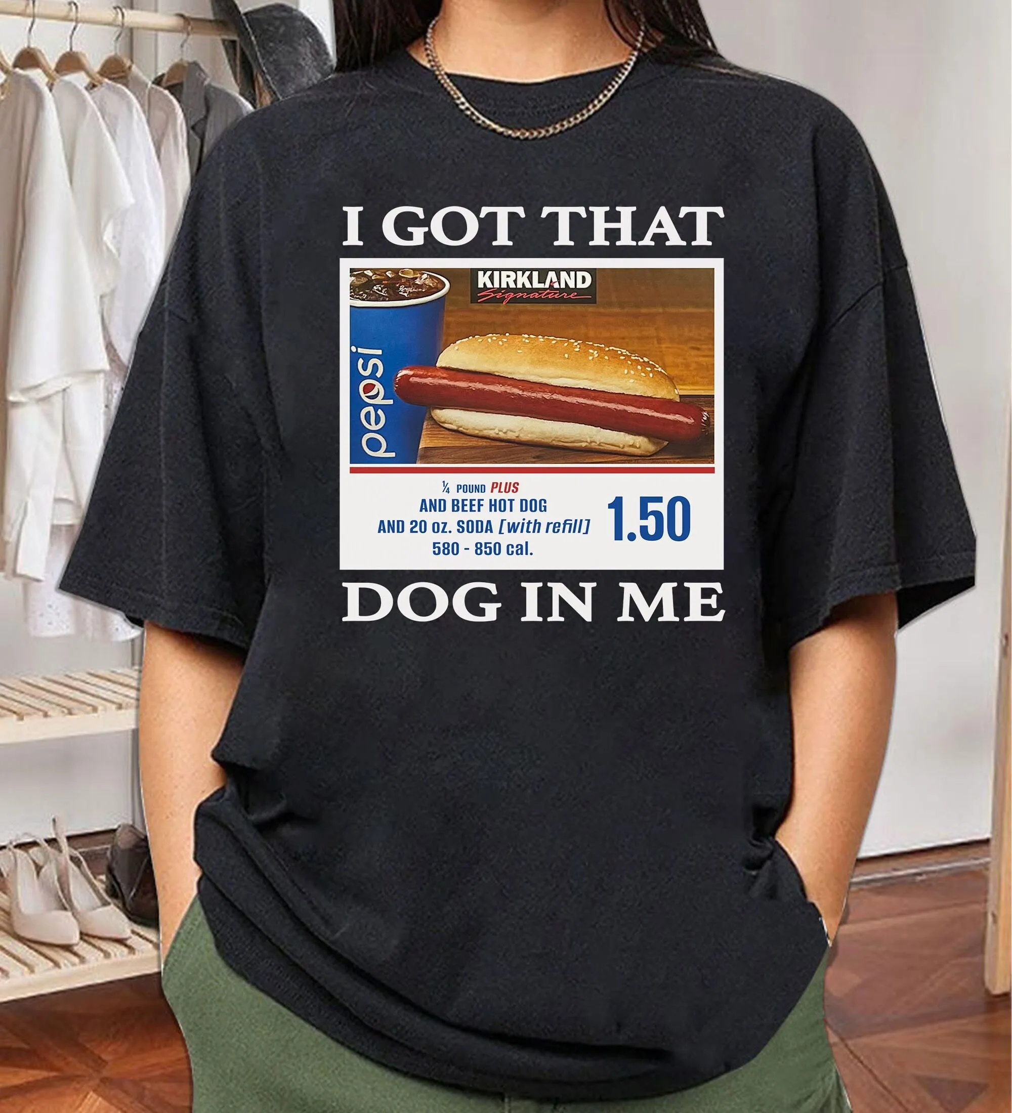 Shitheadsteve Merch I Got That Hot Dog In Me T Shirt SweaT Black