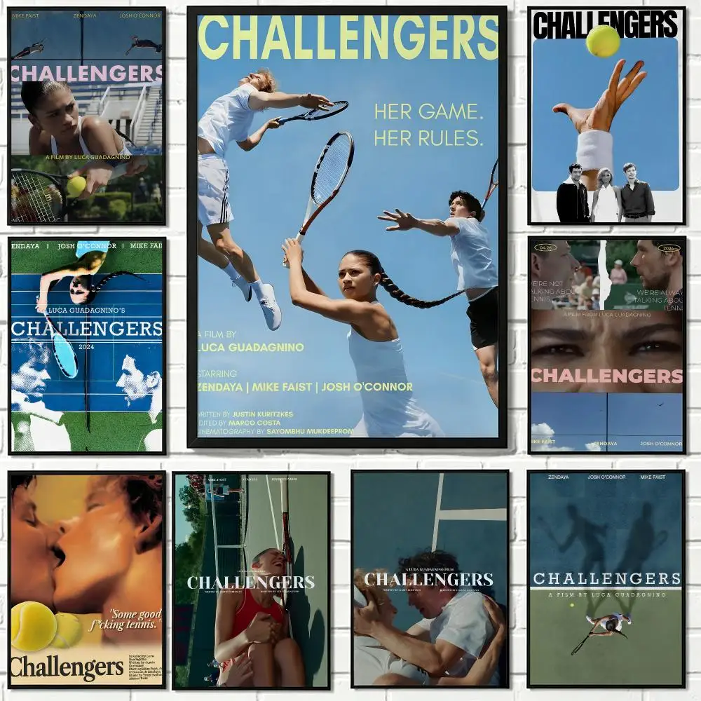 Classic Movie C_ChallengerS Poster Waterproof HD Modern Peel And Stick Wall Decor Living Room Dorm Garage