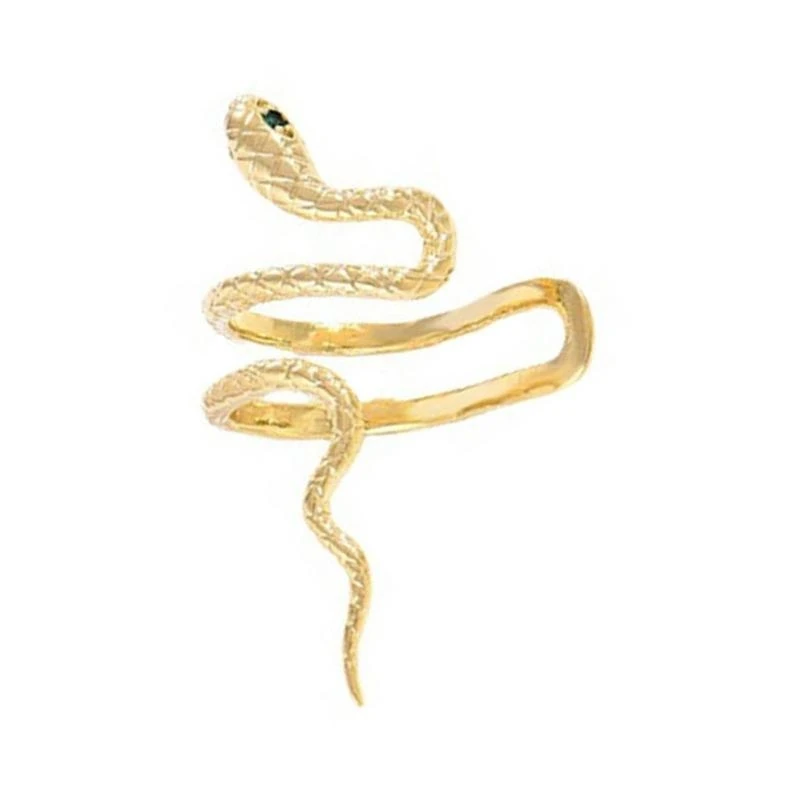 T4MD Climber Crawler Snake Clip On Wrap Earring Ear Cuff Earrings For Women Non Pierced Ear Cuff Animal themed jewelry Gift