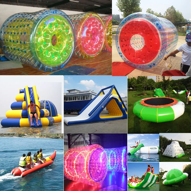 Thickened inflatable water roller ball Children's outdoor play Adult water walking ball Outdoor square park toys