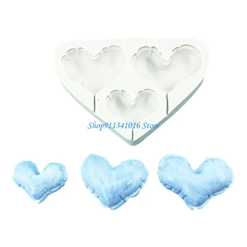 

Star Heart Cloud Silicones Baking Set For Cakes Pastries Dishwasher Safe Materials