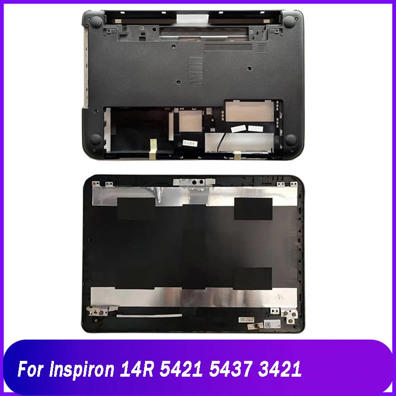 New Rear Lid For DELL Inspiron 14R 5421 5437 3421 Series Laptop LCD Back Cover Bottom Base Case Housing Rear Lid Black A D Shell