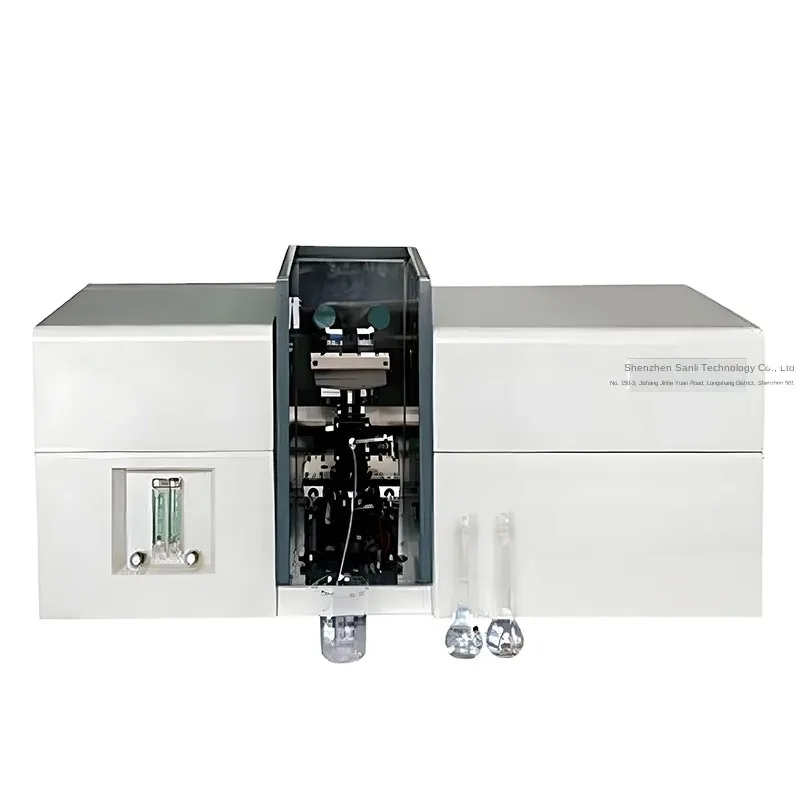 GA3202 Plus Flame Atomic Absorption Spectrometer 0.5nm Wavelength Resolution Lab Metal Element Analysis 1 Year Warranty