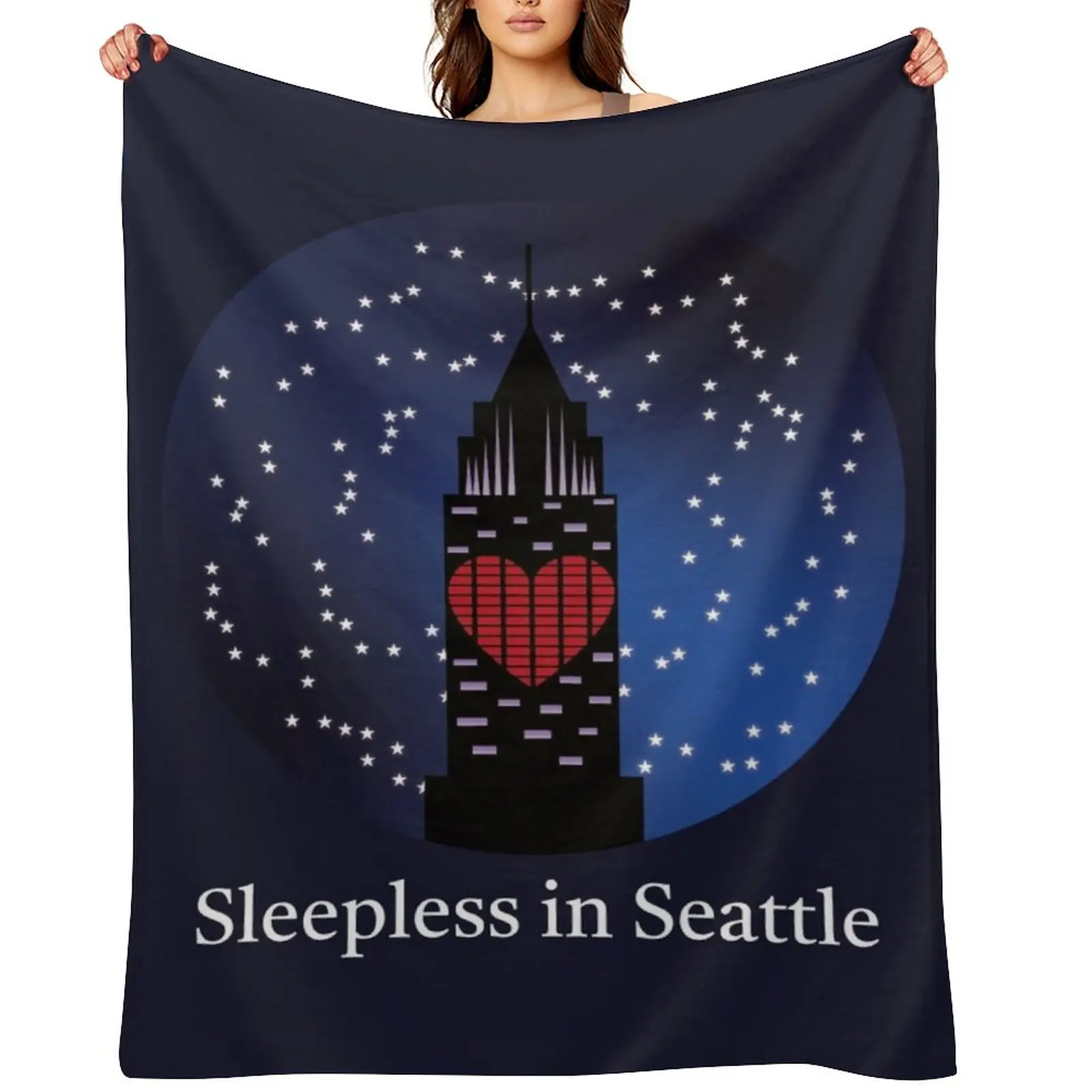 

Sleepless in seattle Throw Blanket Quilt Sofa Quilt for sofa Cute Plaid Blankets