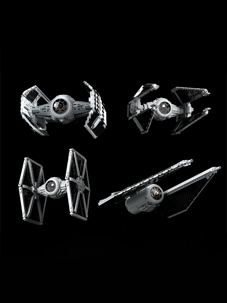 

1864PCS MOC famous film and television assembleable four-star fighter bundled assembly building block toys children's gift