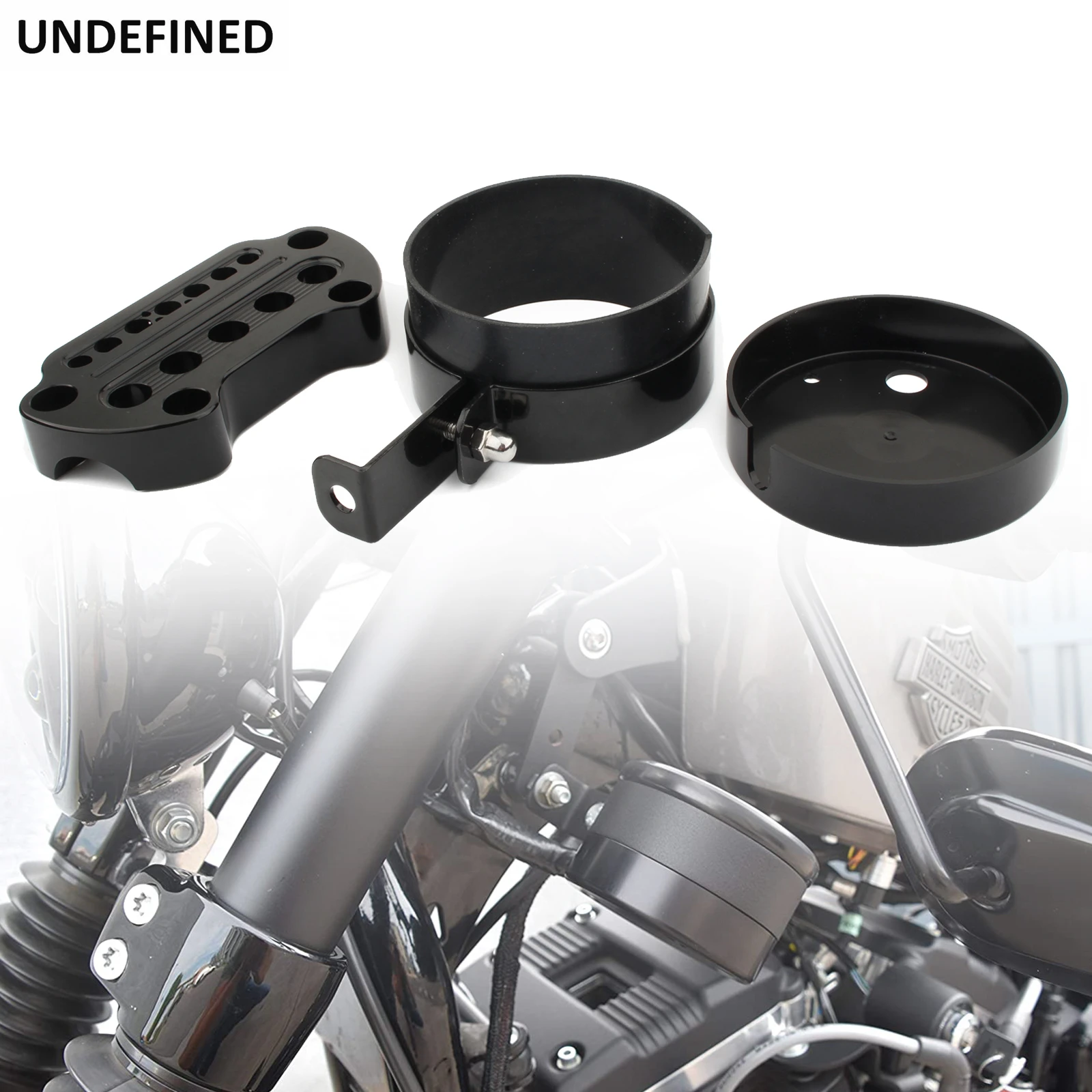Motorcycle Side Mount Speedometer Bracket Housing Relocation Cover For Harley Sportster XL 883 1220 Forty-Eight 72 1993-2020