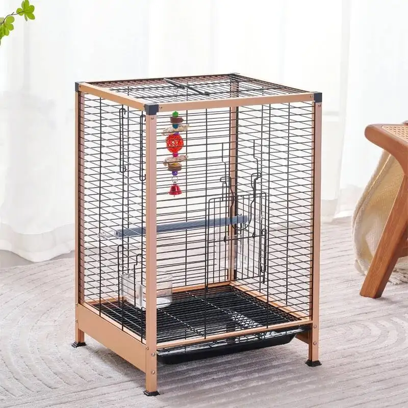 Jaulas para pájaros y palomas pequeñas, decoración portátil para jardín, accesorios para exteriores, jaulas para pájaros, loros, periquitos, Oiseau, productos para mascotas SR50BC