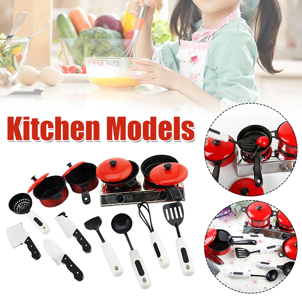 

13pcs Kids Souptoys Safety Non-toxic Fun Kitchen Playset Set Classic Interesting Hand Eye Coordination Children Interactive Game