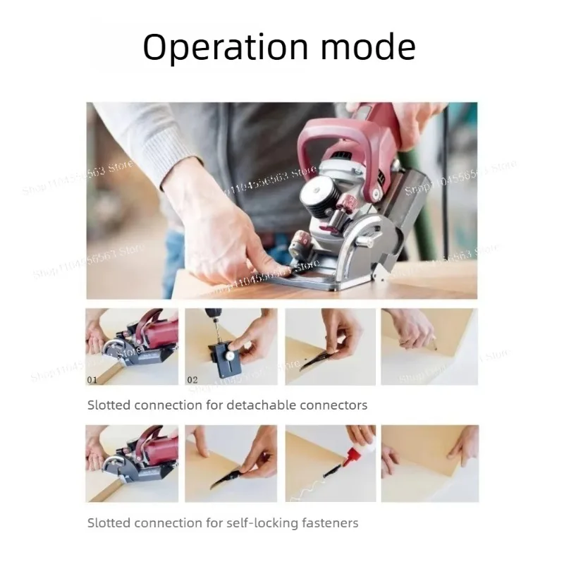 Portable P2 Wood Slotting Machine Electric Invisible Biscuit Tenon Cutter Household Decoration Woodworking Joint Cutting Tool