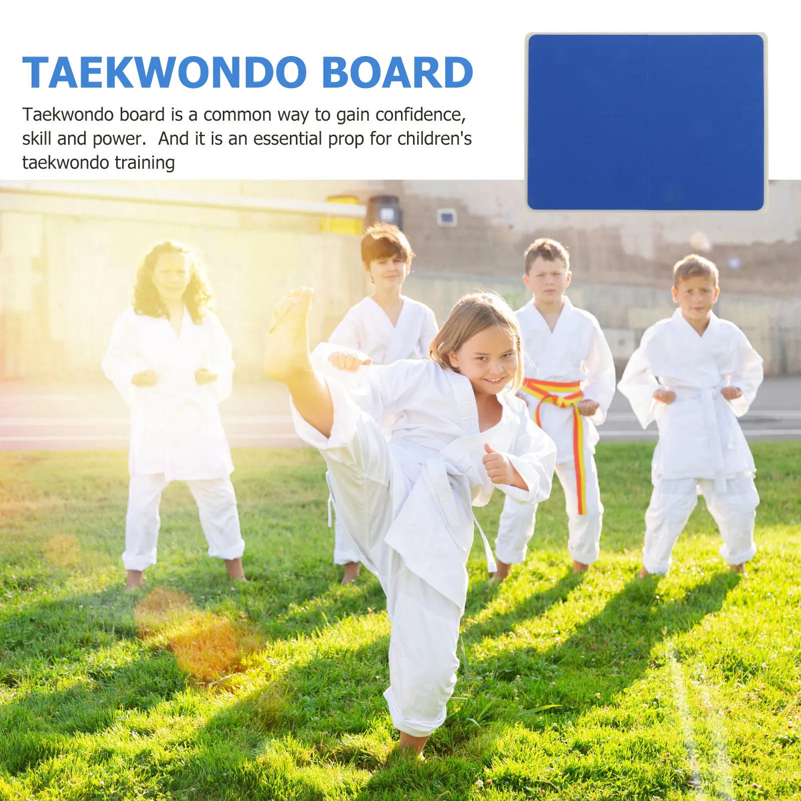 

Taekwondo Board Practice Child Kids Exercising Eva Boards for Breaking Reusable