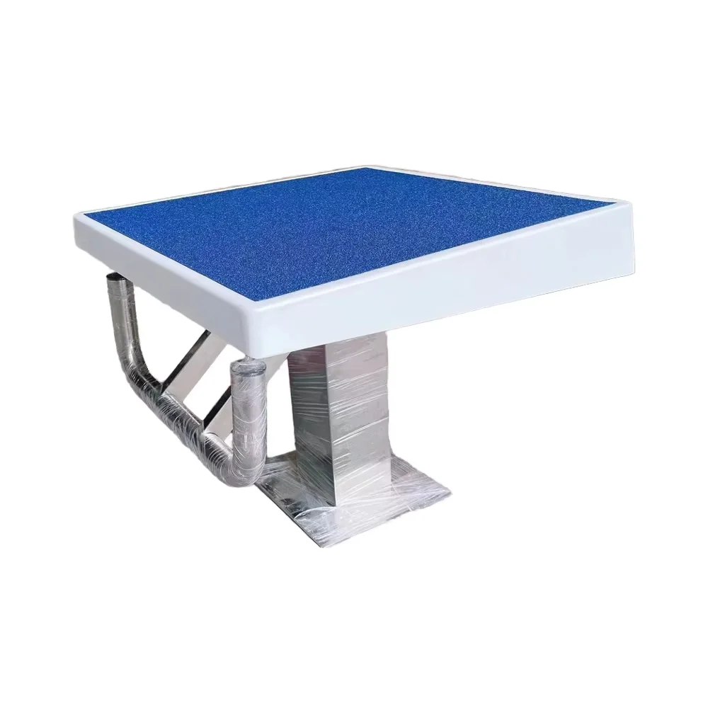 

Профессиональная противоскользящая регулируемая стартовая платформа из стекловолокна для соревнований и тренировок в бассейне — инструменты для бассейнов