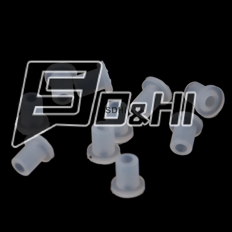 

10/20 шт. CISS DIY аксессуары: уплотнительные заглушки из белого силиконового каучука