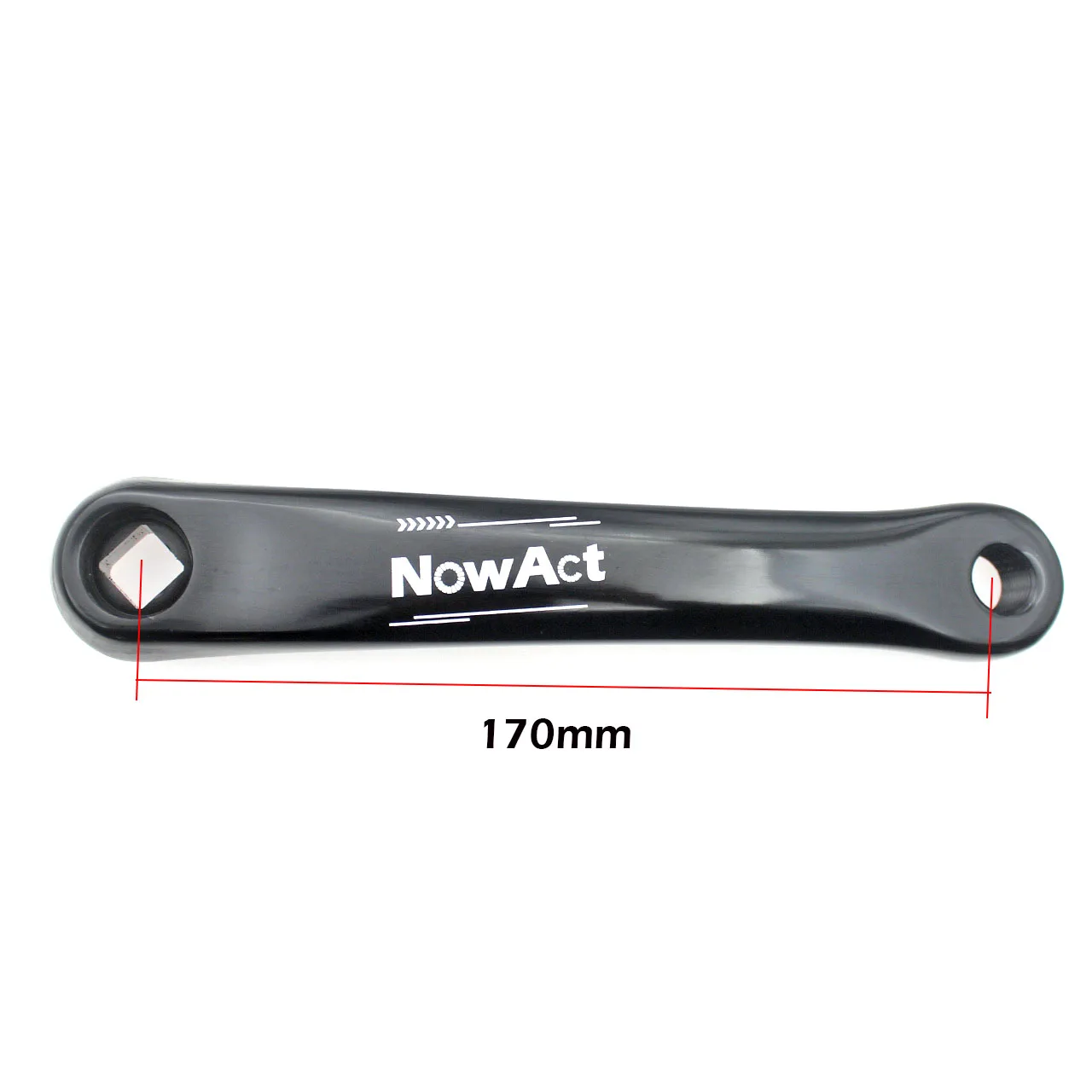 NowAct Fixed Gear Crank 48T 170mm BCD144mm Alumniun Alloy Crankset Single Speed Fix Gear Bicycle TRACK BIKE Chainwheel