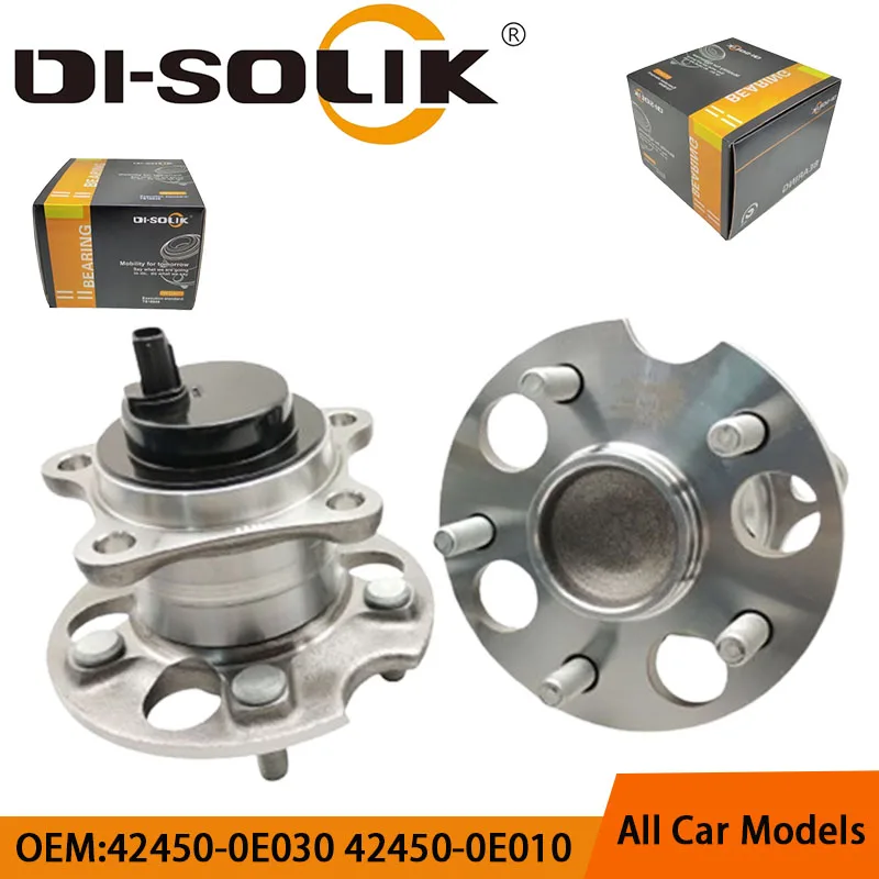 DI-SOLIK Auto Parts Rear Wheel Hub Bearing (right)Assembly 42450-0E030 42450-0E010 42450-48040 42450-0E040 42450-48020 BR930797