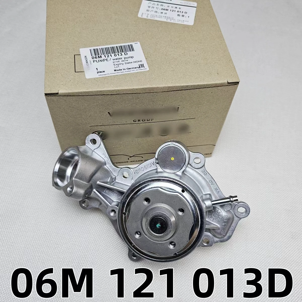 

New Engine Cooling Coolant Water Pump For Audi A4 A5 A6 A7 A8 Q5 Q7 Bentley Porsche PANAMERA MACAN CAYENNE VW Touareg 06M121013D