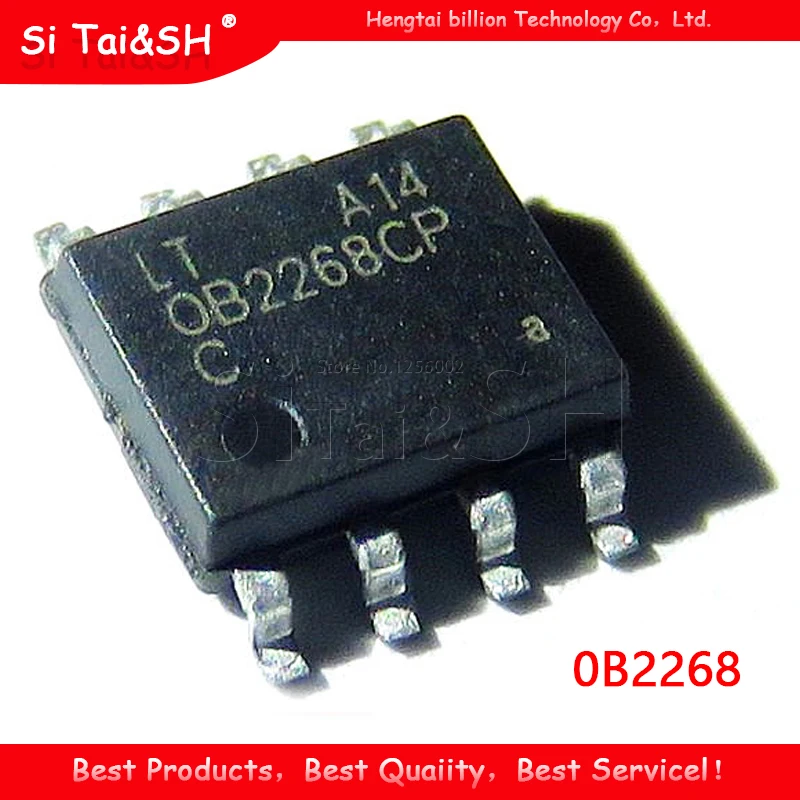 10 PZ OB2268 0B2268 OB2268CP 0B2268CP Custodia protettiva in plastica nera Per SOP-8 LCD