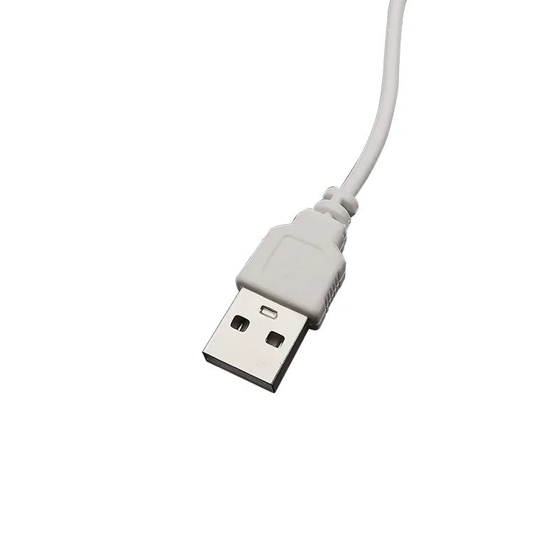 Biały kabel zasilający 5V USB 2.0 typu A męski na wtyczkę męską 3,5x1,35 mm Kolanko Złącze kabla zasilającego DC USB na kabel zasilający DC Przewód