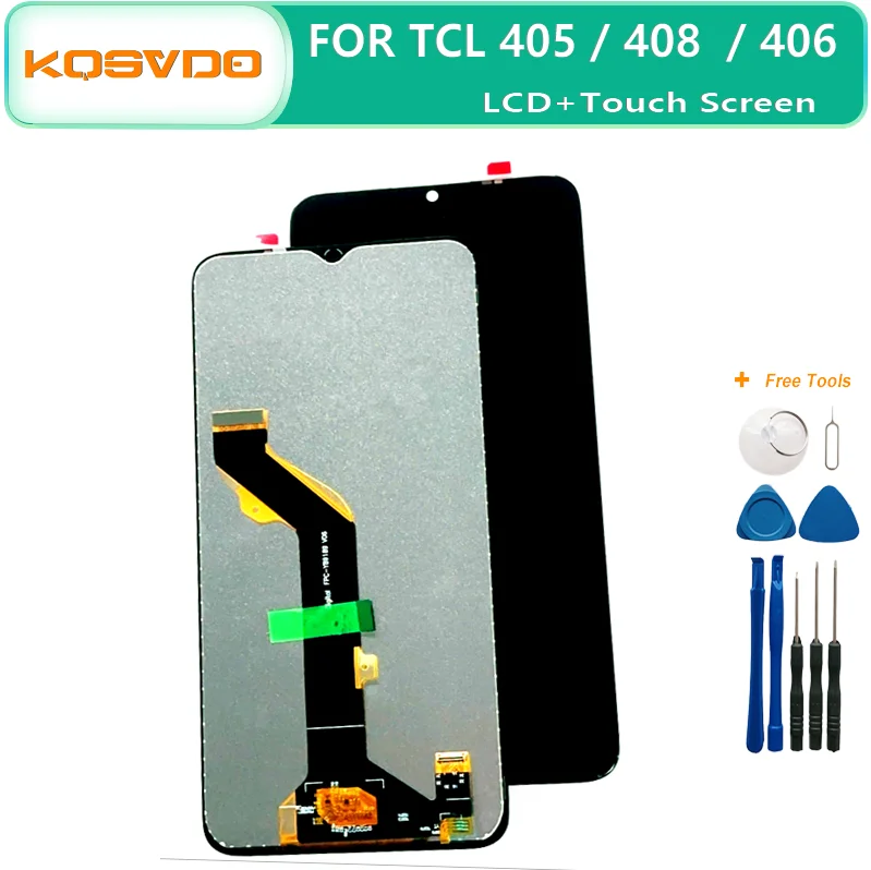 Original 6.6'' For TCL 405 T506D LCD Display Touch Screen Digitizer Assembly For TCL 406 408 T507 T507A T507U1 T507J LCD