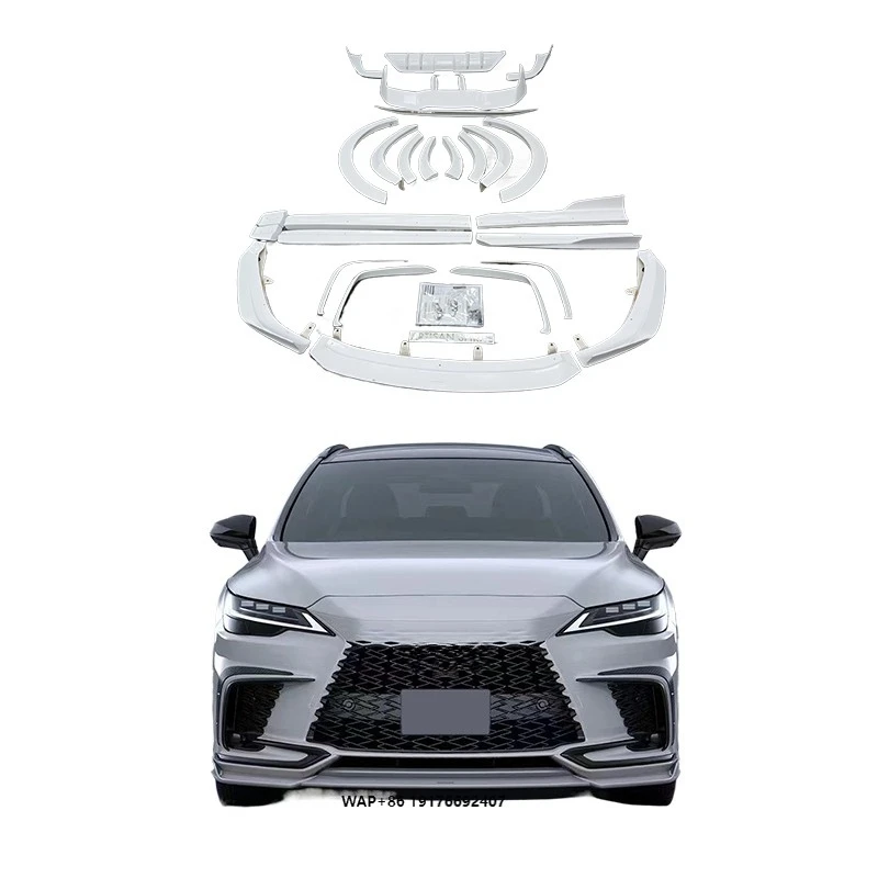 Dry Carbon Fiber Body Kit for 2023+ for RX RX350 RX350h RX500h F Sport Retrofit/Upgrade Front Lip Wheel Eyebrow Side