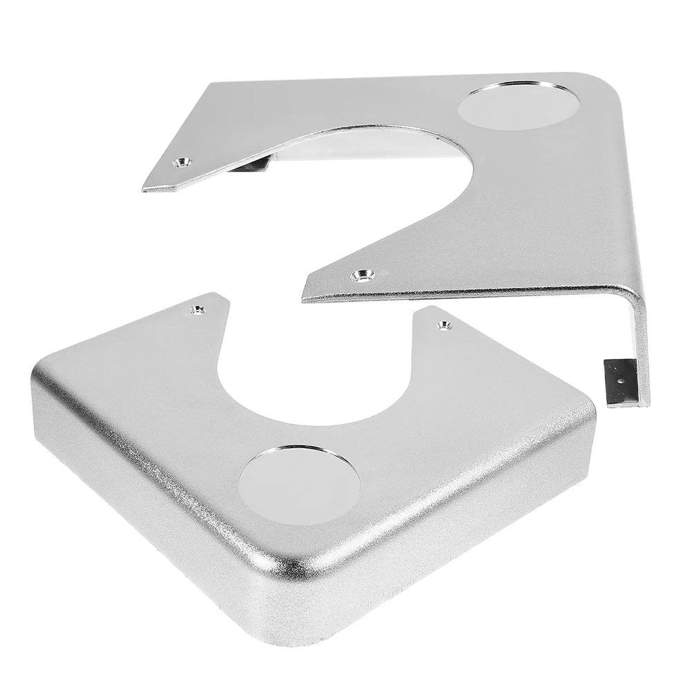 

2 PCS Pool Table Chrome Corners Billiard Tables Guard Replacement Protector Drop Accessories Resin Hard Glue Metal Plate Liners