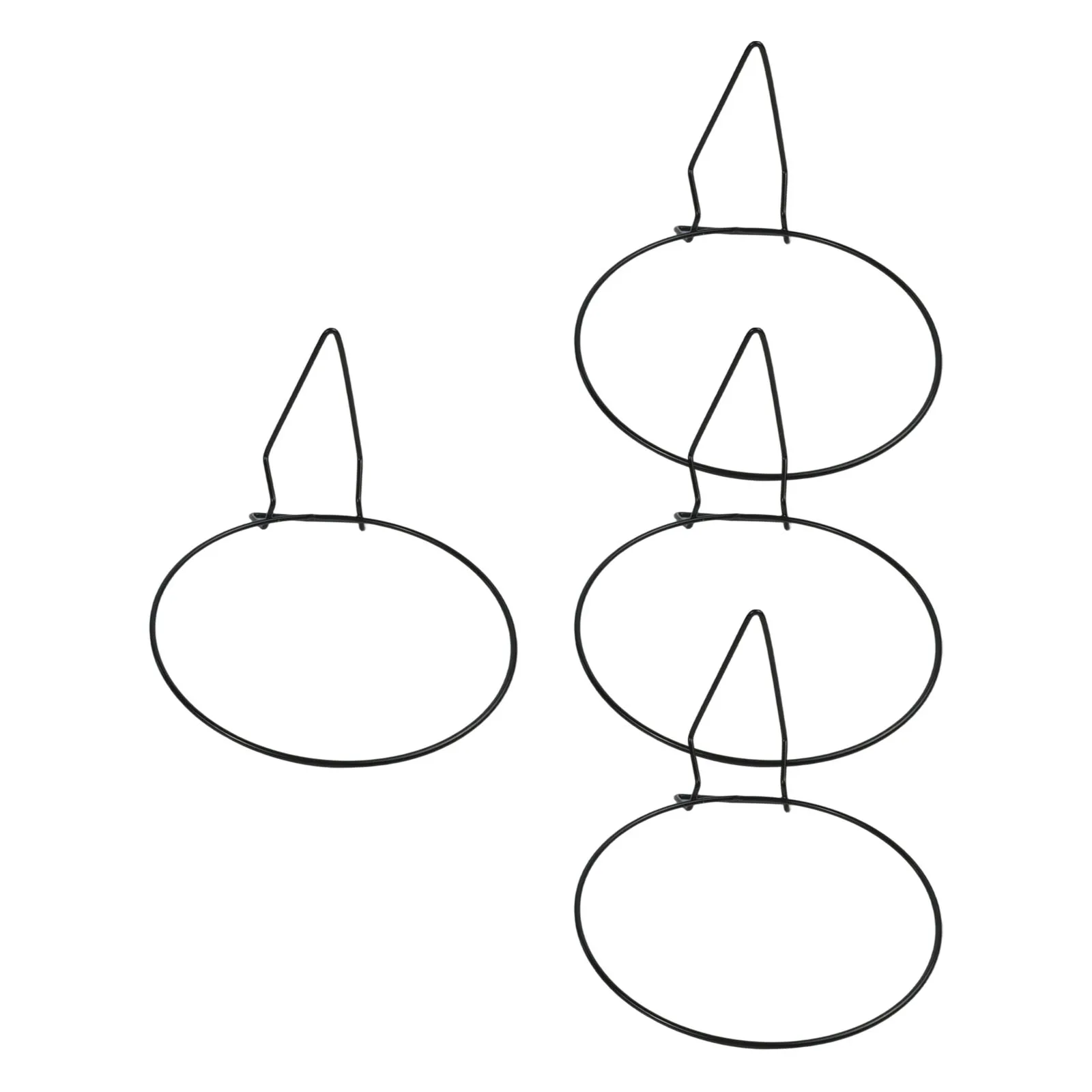 

Металлическая подставка для растений с настенным креплением, идеально подходит для демонстрации цветов и зелени в вашем доме или саду.