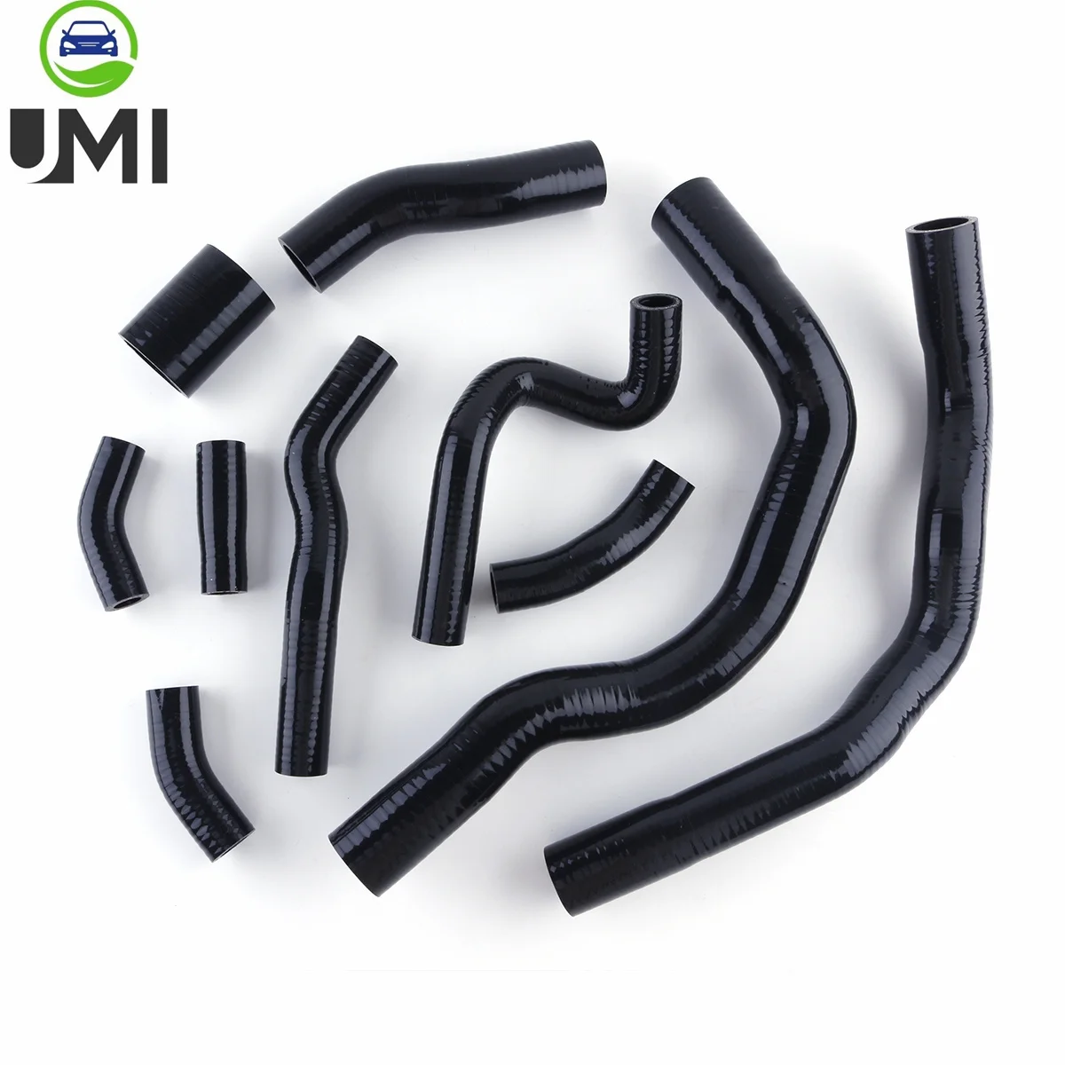 

10PCS 3PLY For 2000-2006 BMW Mini Cooper S R53 R52 Silicone Radiator Hose Coolant Water Pipe Tube Kit 2001 2002 2003 2004 2005