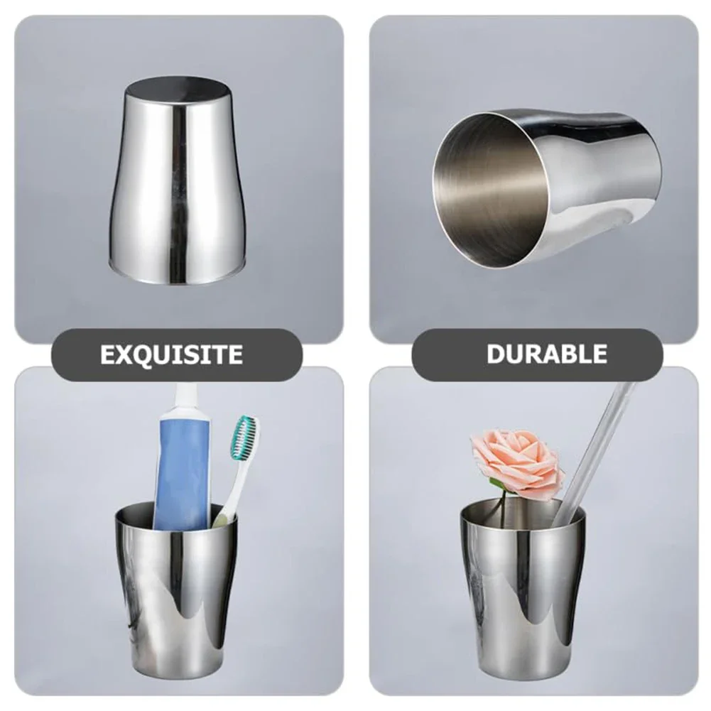 Stainless Steel Mouth Cup with Consistent Wall Thickness and Uniform Finish for Predictable Durability and Handling Feel