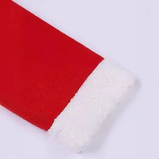عيد الميلاد سانتا كلوز زي الفتيات عيد الميلاد تأثيري فستان المراهقين الفتيات الاطفال مقنعين فستان عيد الميلاد ملابس الحفلات 100-170 سنتيمتر