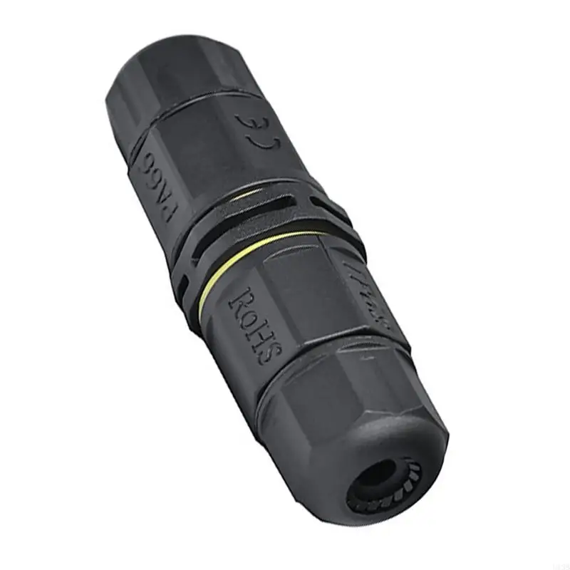 Conector impermeable libre U13B tipo recto cable y cable acoplamiento rápido