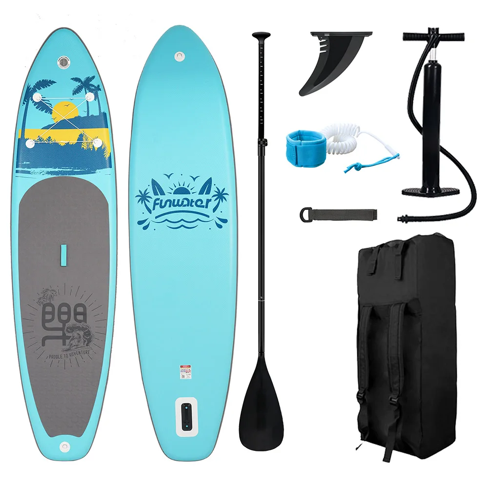 FunWater SUPFW27A Stand Up Paddle Board 335*84*15cm 2-15 PSI Pressure 165kg Capacity Multi-function D Ring