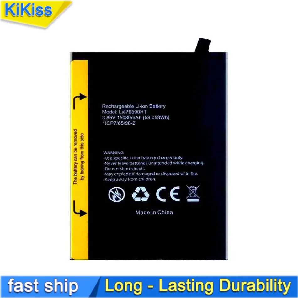

Reliable Power Supply 15080Mah For Blackview BV9300 Mobile Phone Battery Environmentally Friendly Li676590ht