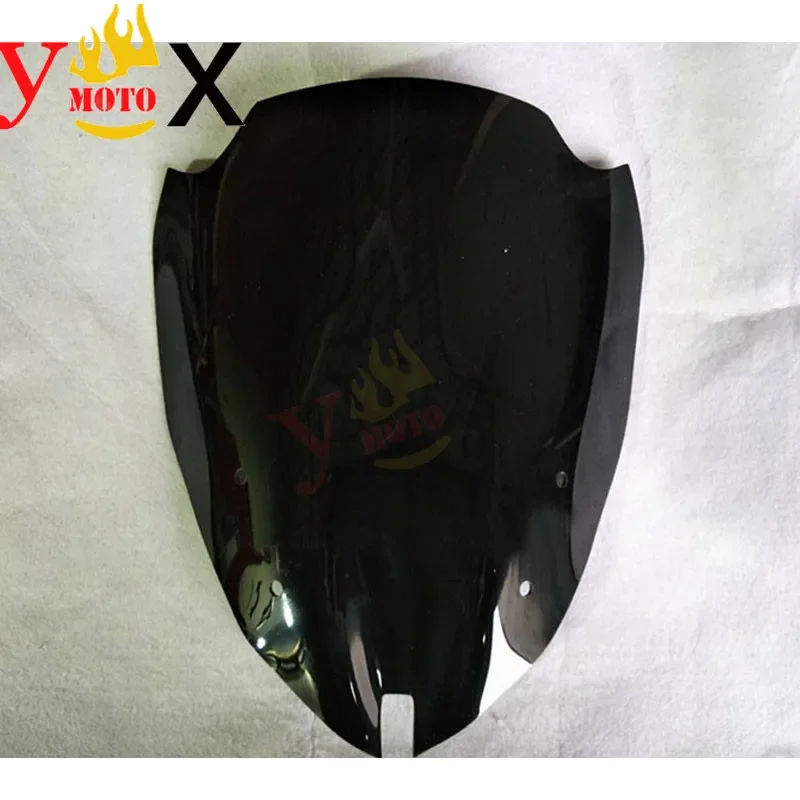 Z 250 Motorcycle Smoke Windshield Windscreen Front Wind Deflector Airflow For KAWASAKI Z250 2014-2016 2015 14 15 16