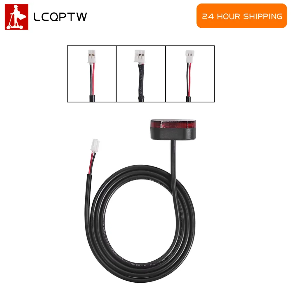 6V Rücklicht Kotflügel Hinten Kotflügel Lampe Smart Warnung Bremse LED Für Elektrische Roller 890mm Sicherheit Lampe Skateboard stoplight